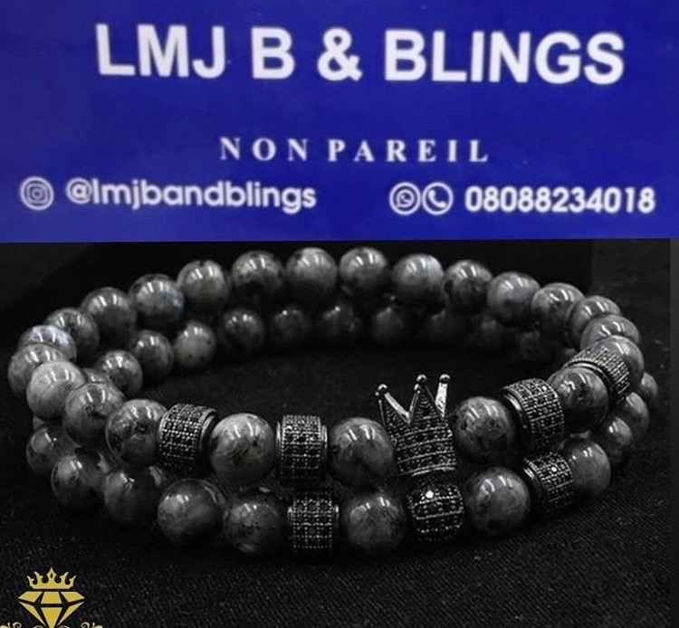 Black royalty Bracelet set - Image 2
