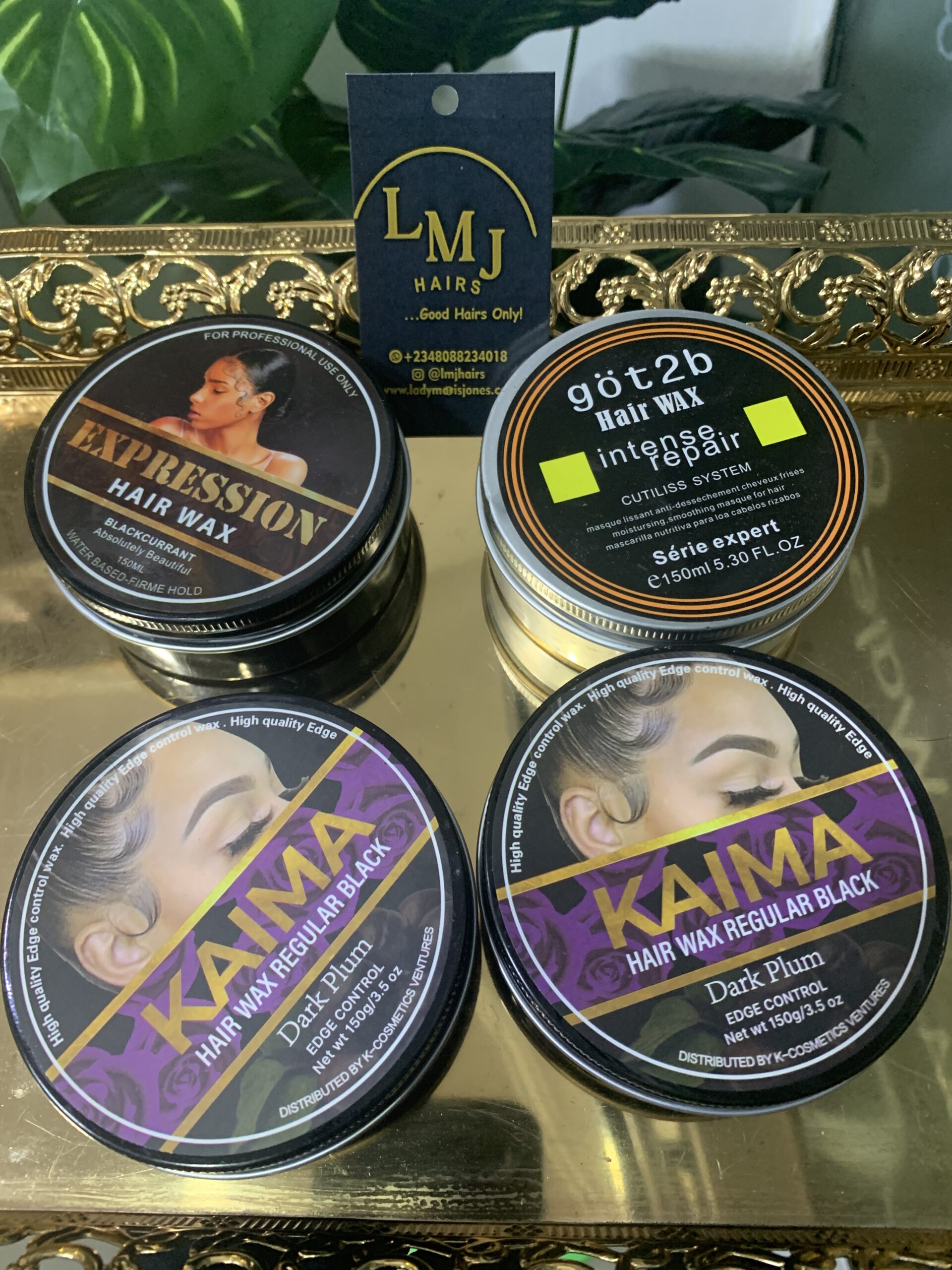 hair wax (edge control)
