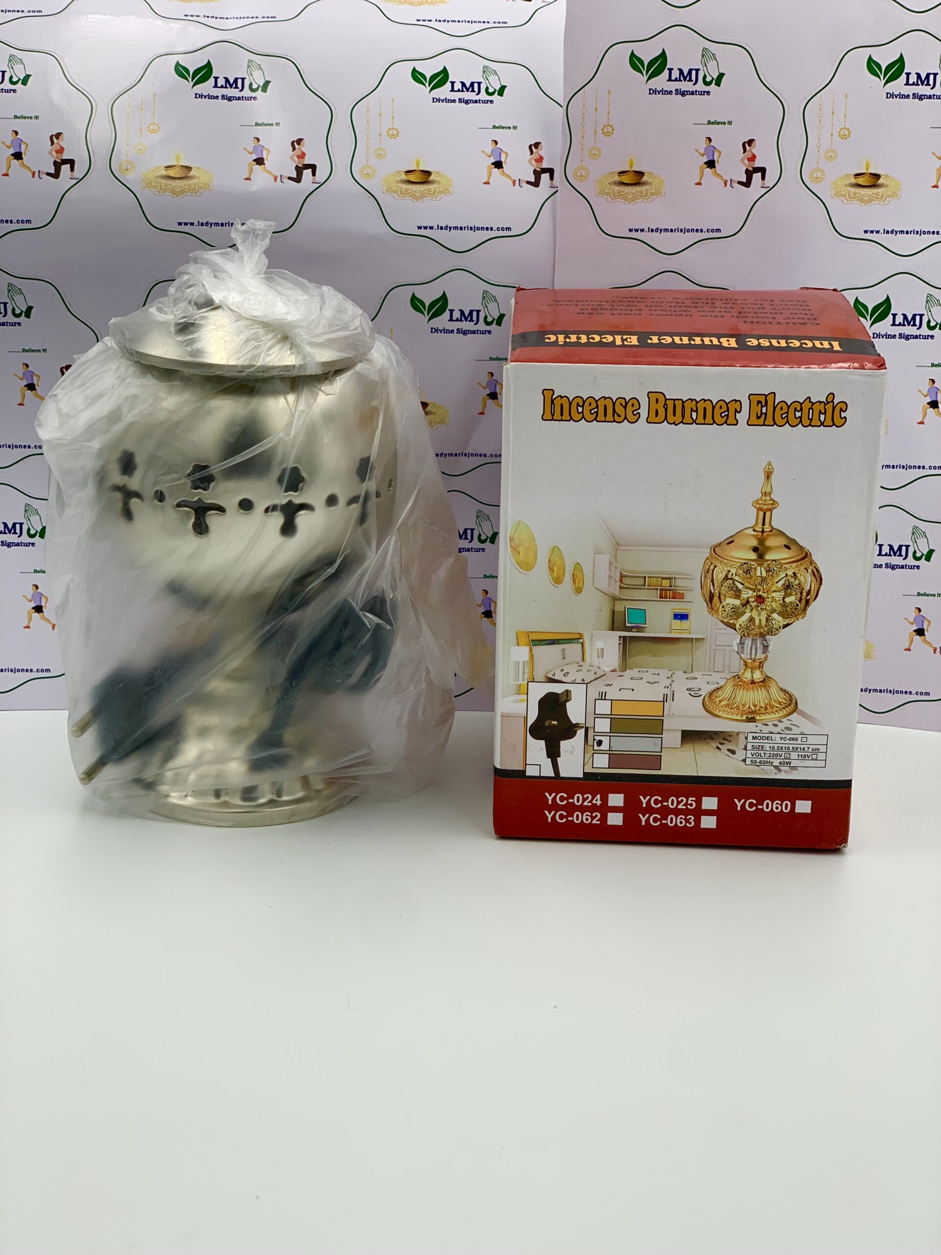 Incense Burner's Electric Stainless