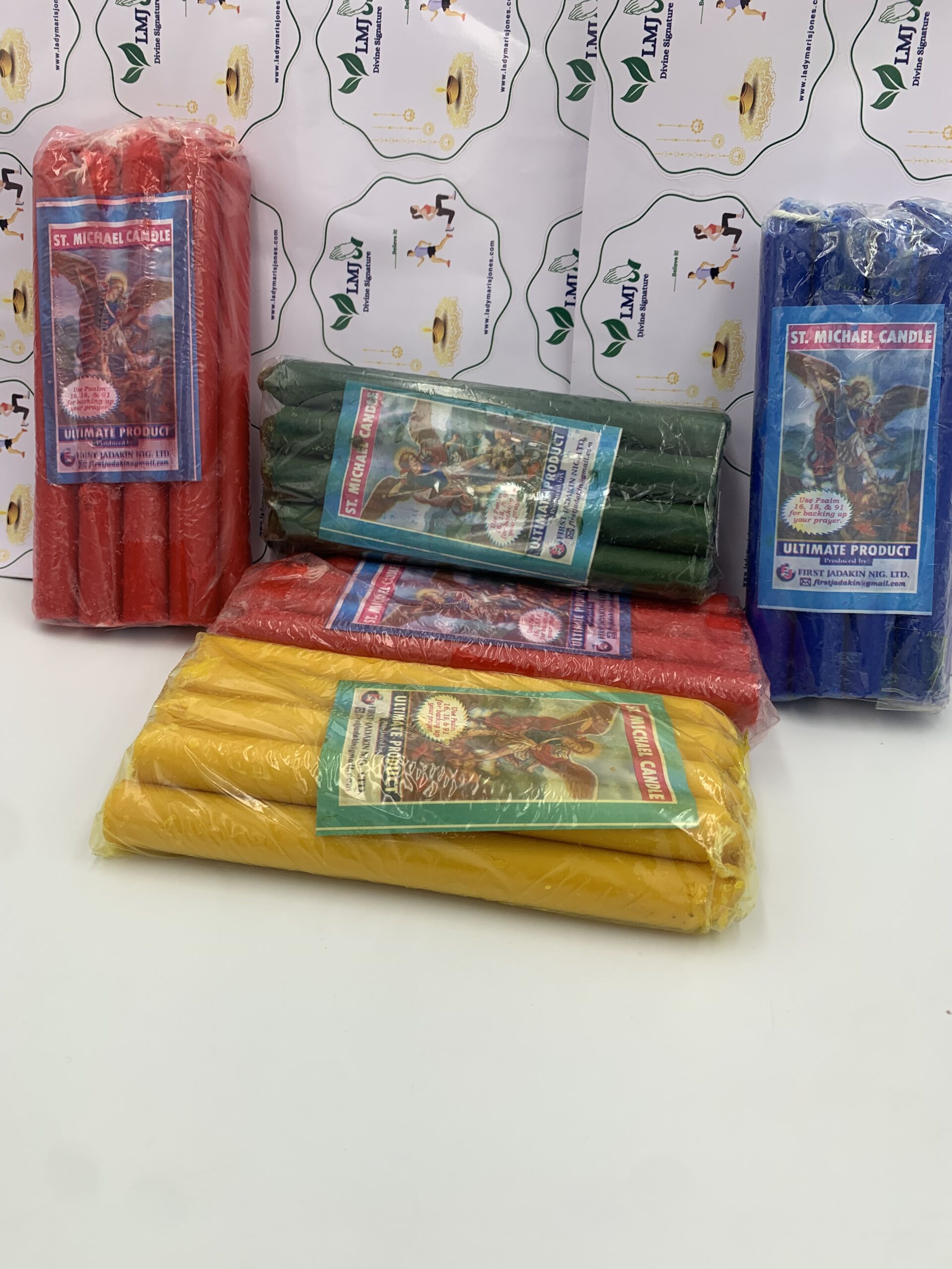 St. Michael Spiritual Protection Prayer Candle