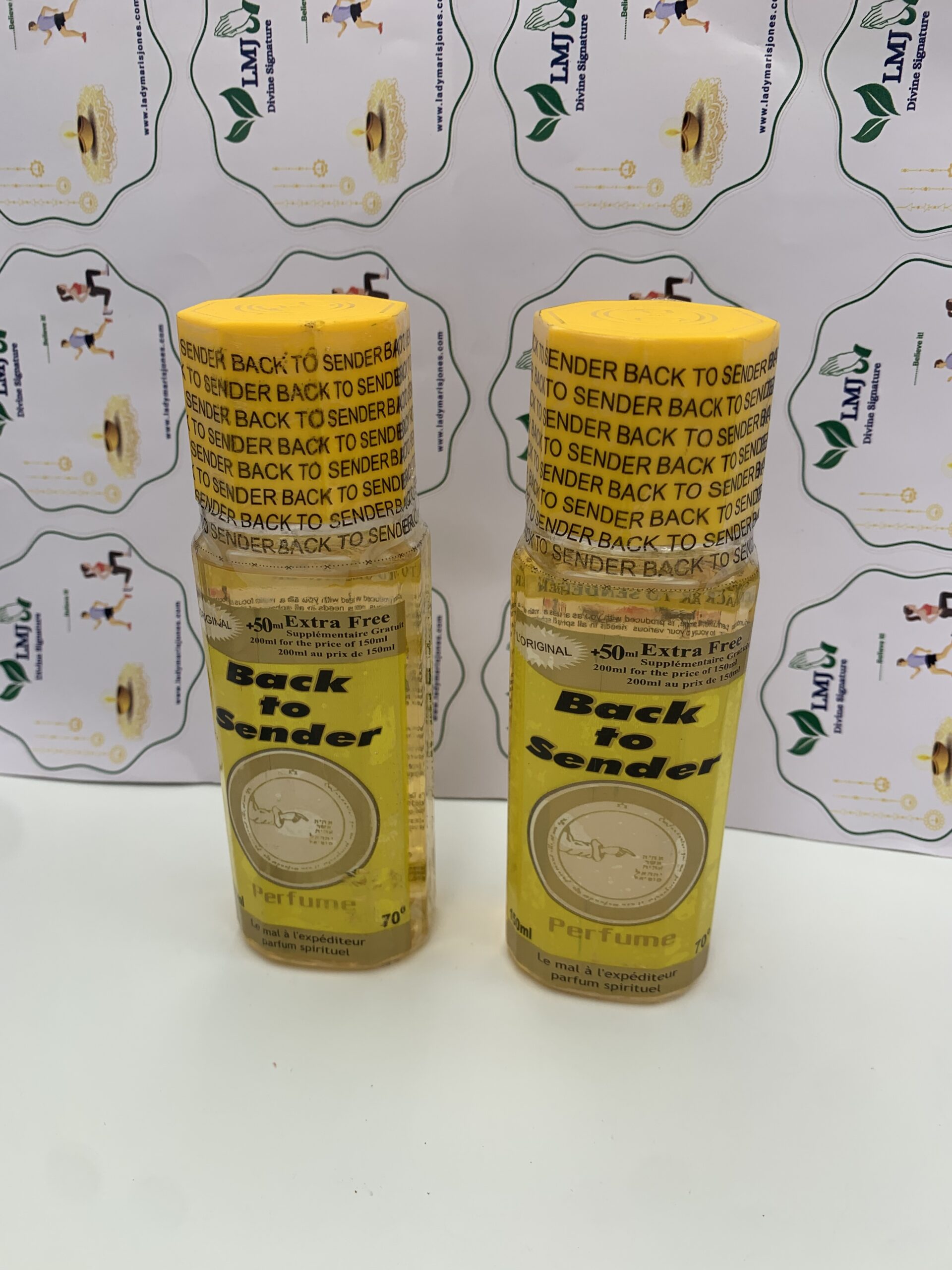 Back to sender spiritual perfume