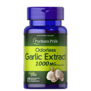 Puritan’s Pride Odorless Garlic Oil