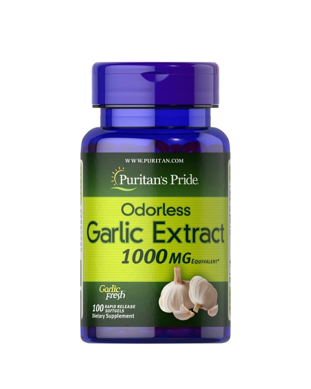 Puritan’s Pride Odorless Garlic Oil