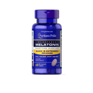 Puritan’s Pride Bi-layered Melatonin 5mg 60 tablets