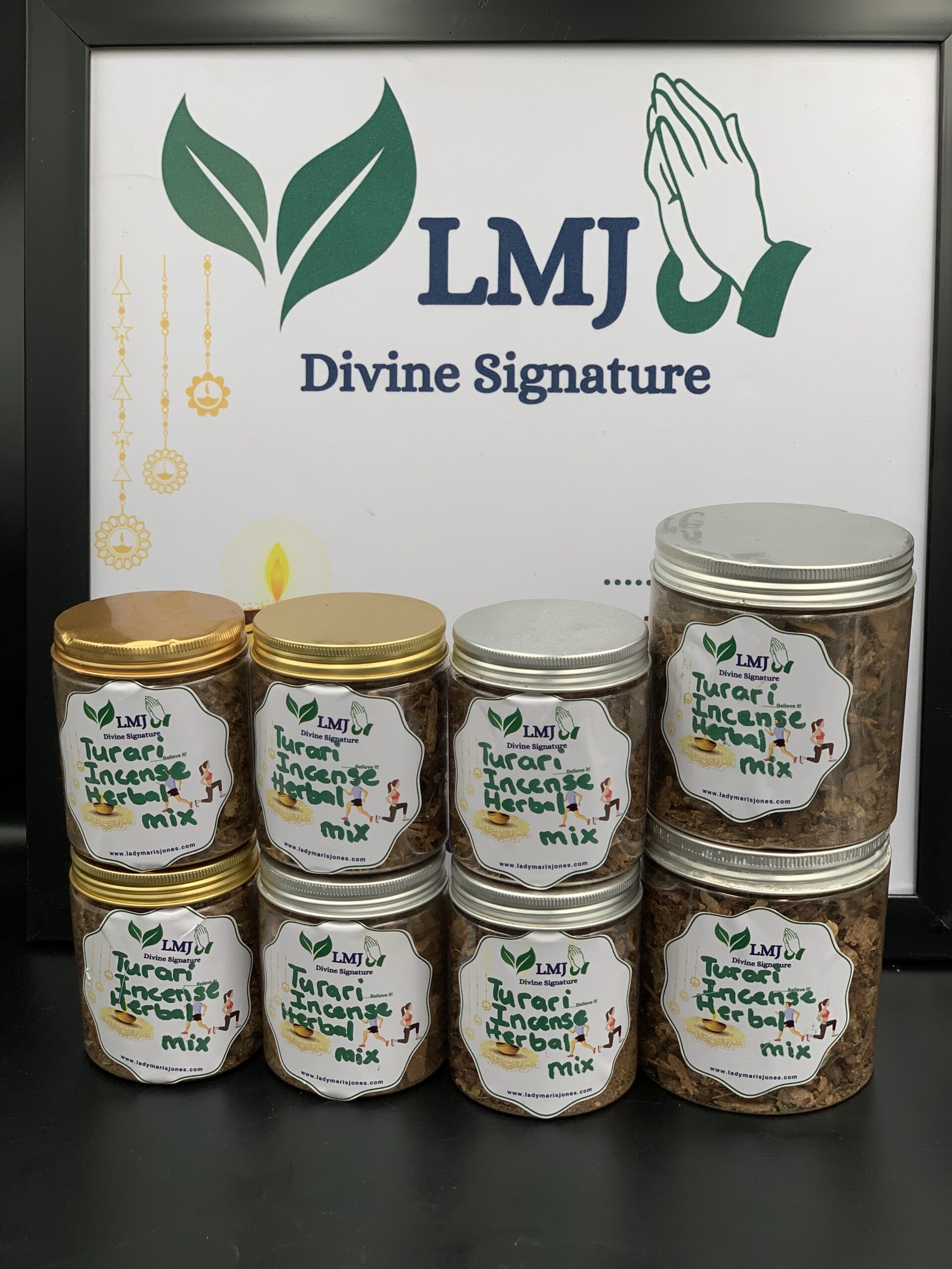 Herbal incense mix