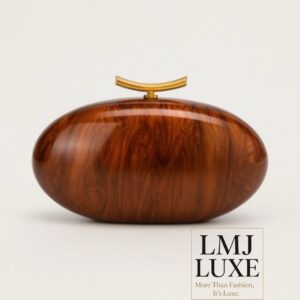 Beautiful Chic Acrylic Clutch (Brown)