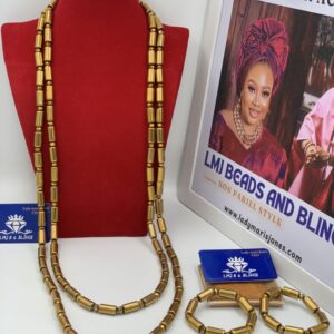 Golden beads (Two tier beads)