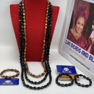 Blackygold Sugar Neckpiece (Three tier)