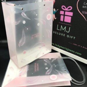 Clear Plastic Pink PVC Gift Bags