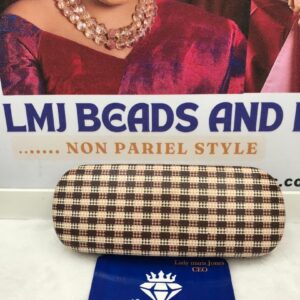 Brown Design hard Eyeglass Case