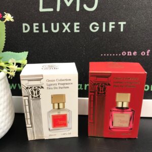 Genie Baccarat Rouge 540 Extrait Eau De Perfum 25ML 2 psc (Wine & White)
