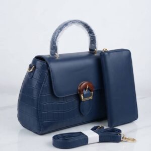 Body Pattern Handbag and Purse Set