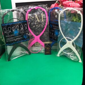 Collapsible Plastic Wigs Hanger