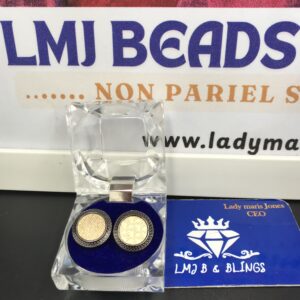 Gold tone executive Cufflinks