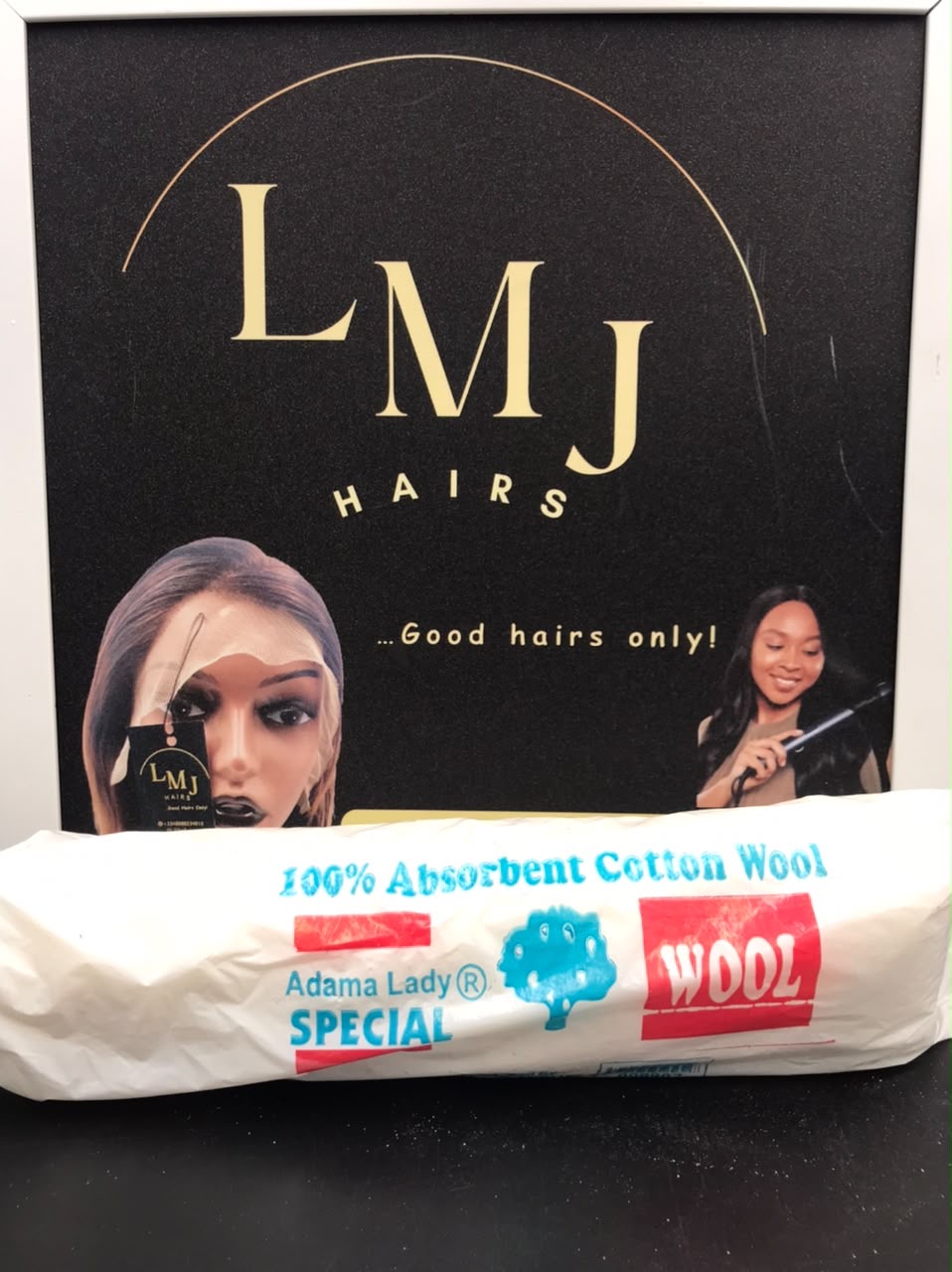 100% Absorbent Cotton Wool