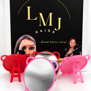 Cute Cat Ear Shaped Tabletop Makeup Vanity Mirror with Stand