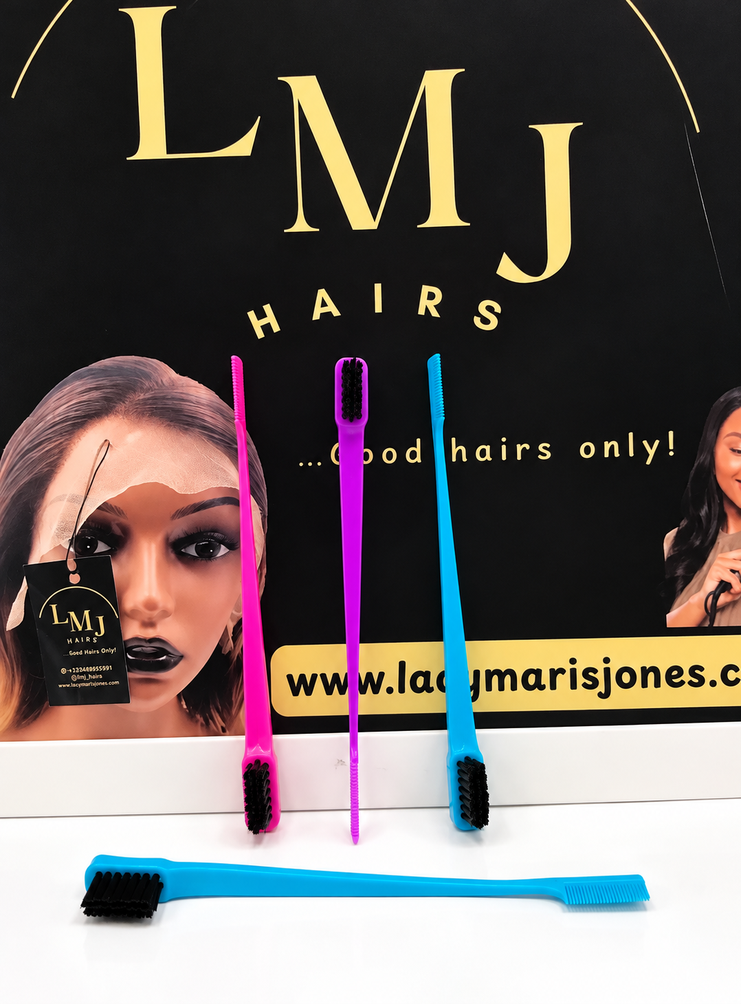 Dual-Sided Edge Brush