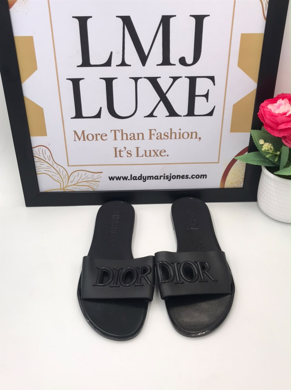 Christian Dior-branded women's slides - Image 4
