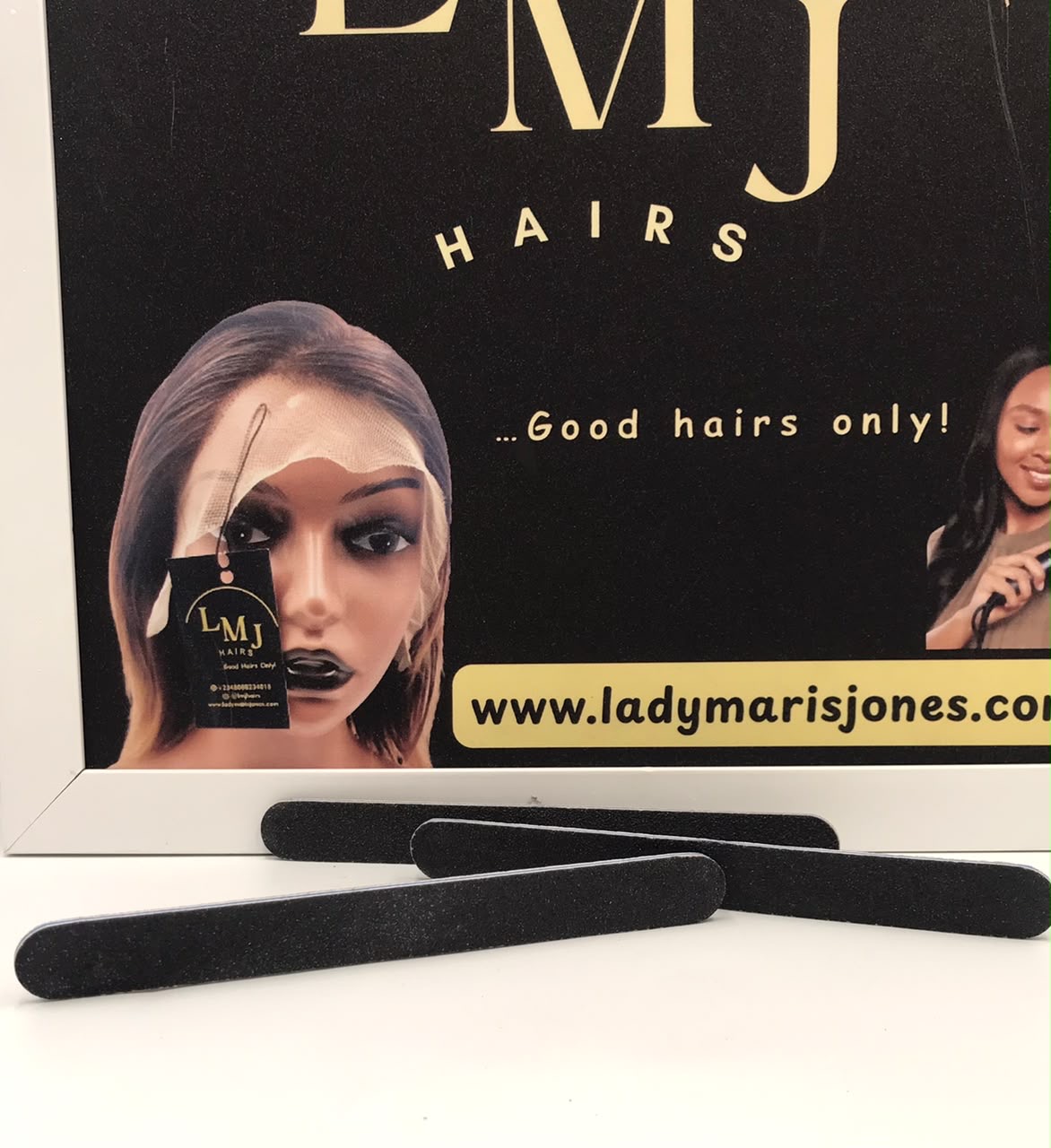 Black Nail File