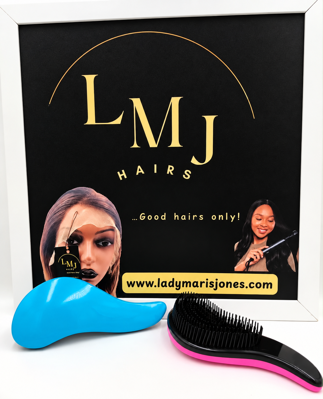 Tangle free hair brush