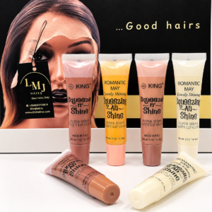 Squeezing An Shine lip gloss