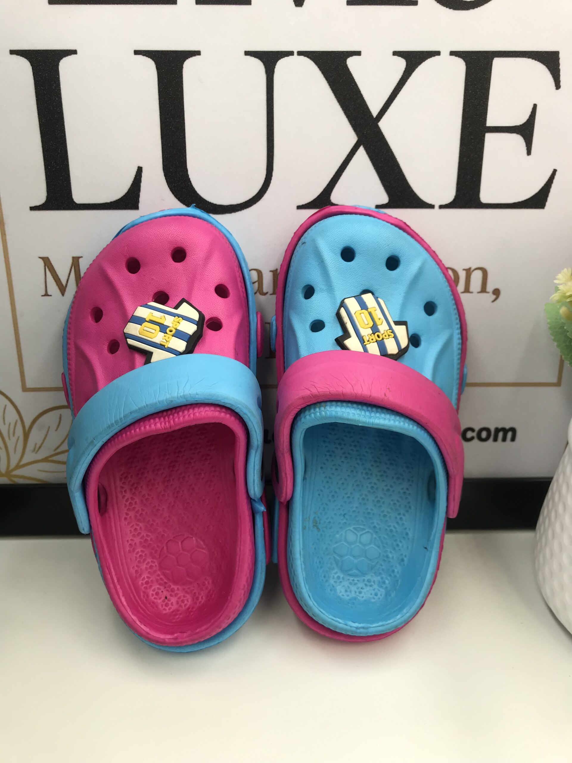 Children's Fun Embellished Comfort Clogs - Image 2