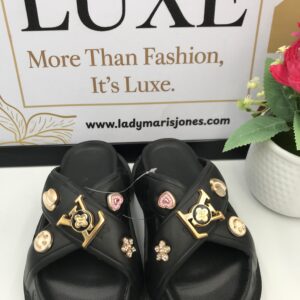 Kids Golden Designs Comfort Slides