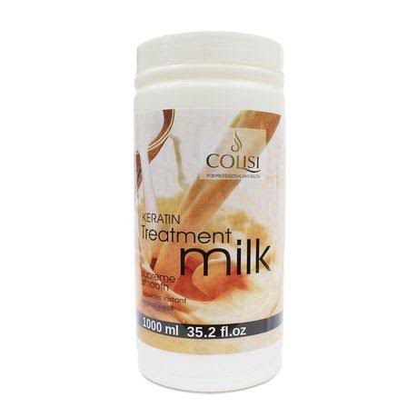 keratin treatment milk