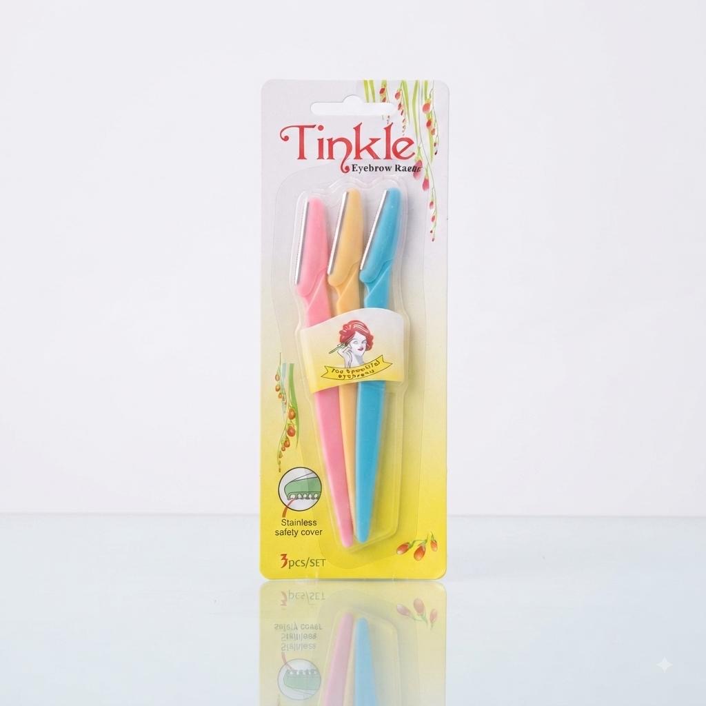 Tinkle Eyebrow Razor – 3 Pieces