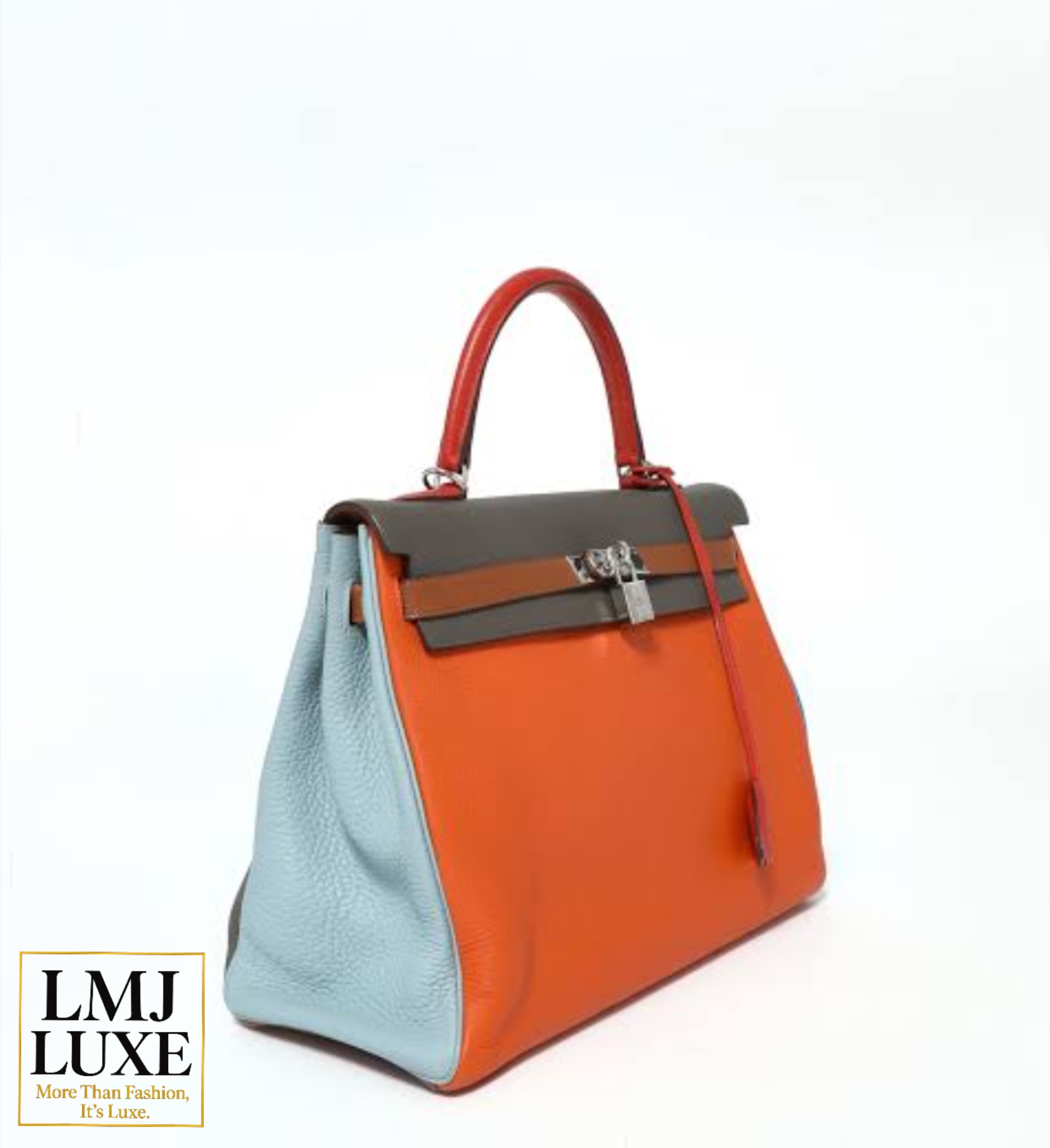 Women Luxury Structured Top Handle Handbag
